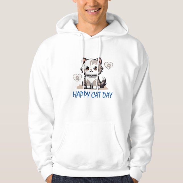 KATZENTAG HOODIE (Vorderseite)