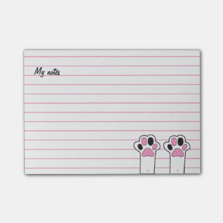 Katzentatzen Post-it Klebezettel