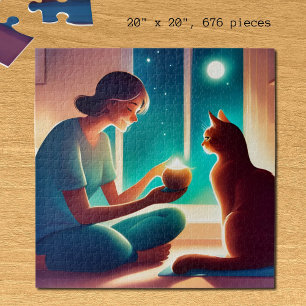 Katzentherapeut Puzzle
