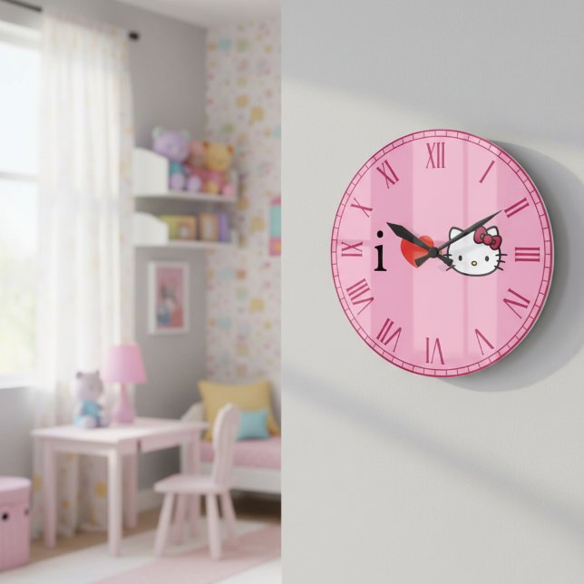 Katzenuhr Große Wanduhr (Von Creator hochgeladen)