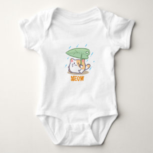 Katzenunterhaltung in phantastischem Design Baby Strampler
