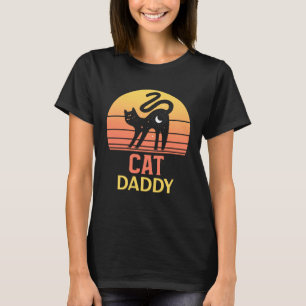 Katzenvater  Cat Daddy Vintage Achtziger Jahre Sti T-Shirt