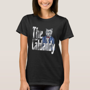 Katzenvater Der Katzenpate Verrückter Katzenvater  T-Shirt