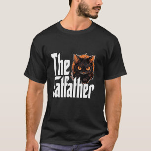 Katzenvater Der Katzenvater Böse Schwarze Katzen V T-Shirt