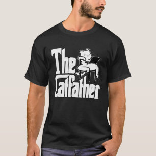 Katzenvater Der Katzenvater Verrückte Faule Katze T-Shirt
