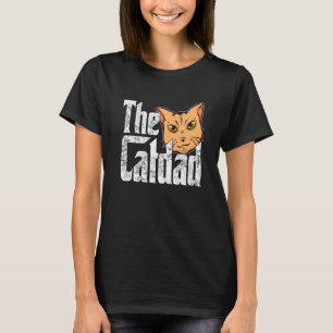 Katzenvater Der Katzenvater Verrückter Katzenvater T-Shirt