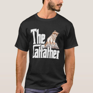 Katzenvater Der Katzenvater Verrückter Katzenvater T-Shirt