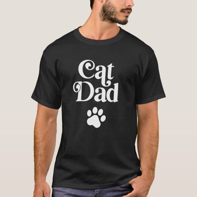 Katzenvater T-Shirt (Vorderseite)