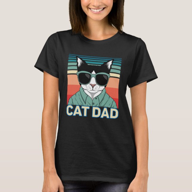 Katzenvater T-Shirt (Vorderseite)