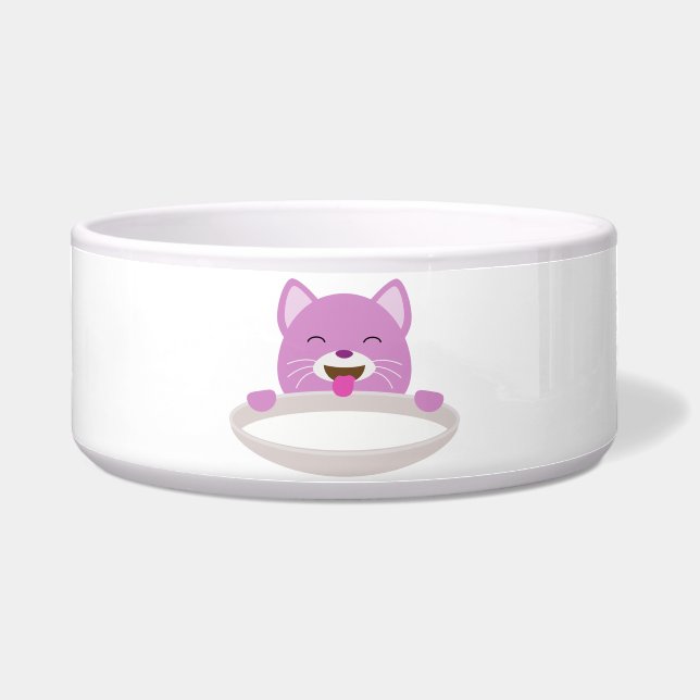 Katzenwasser Napf (Vorderseite)