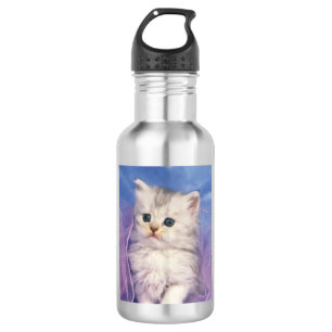 Katzenwasserflasche Edelstahlflasche