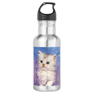 Katzenwasserflasche Edelstahlflasche
