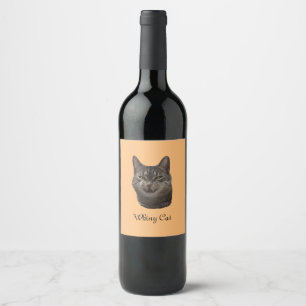 Katzenwein Weinetikett