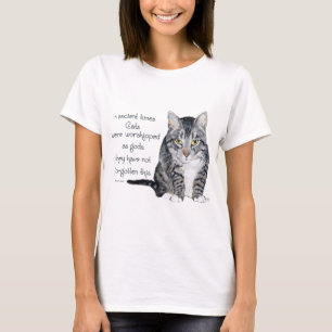 Katzenweisheit - in alten Zeiten waren Katzen T-Shirt