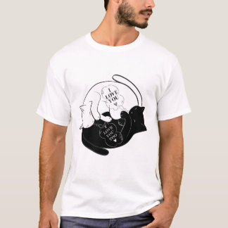 Katzenwelse Liebe T-Shirt