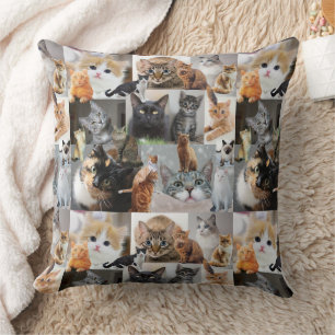 Katzenwirbelkissen Kissen