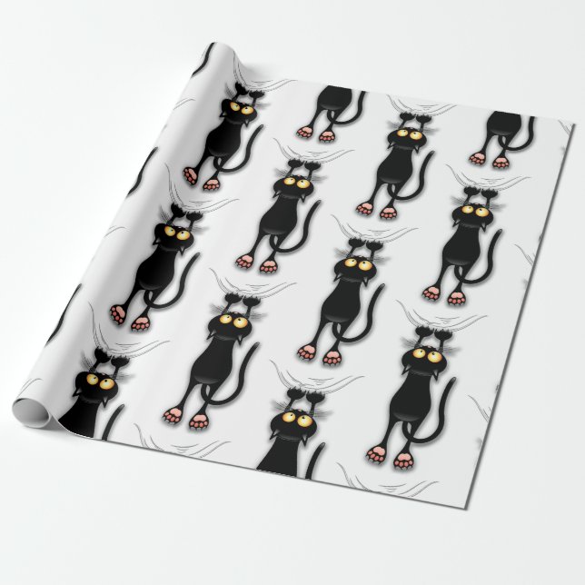 Katzenwitterungsstoff Geschenkpapier (Ungerollt)