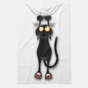 Katzenwitterungsstoff Geschirrtuch