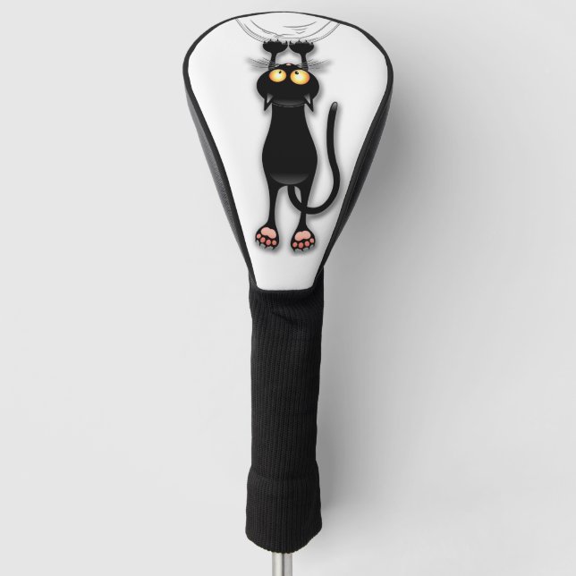 Katzenwitterungsstoff Golf Headcover (Vorderseite)