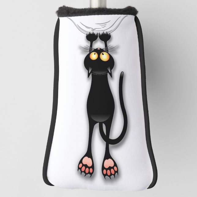 Katzenwitterungsstoff Golf Headcover (Rotieren 90)