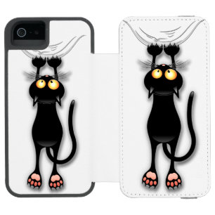 Katzenwitterungsstoff Incipio Watson™ iPhone 5 Geldbörsen Hülle