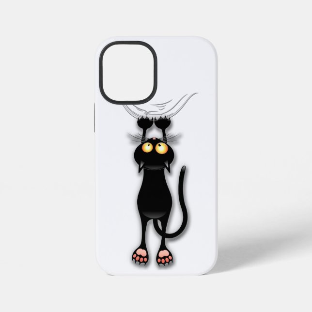 Katzenwitterungsstoff iPhone Hülle (Rückseite)