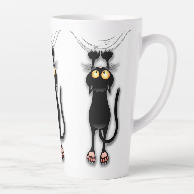 Katzenwitterungsstoff Milchtasse (Rechts)