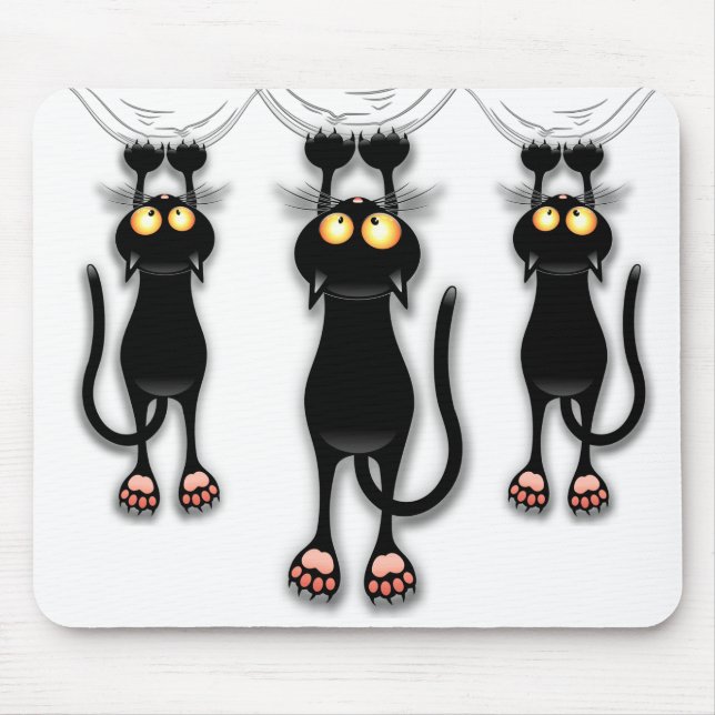 Katzenwitterungsstoff Mousepad (Vorne)