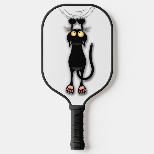 Katzenwitterungsstoff Pickleball Schläger (Vorderseite)