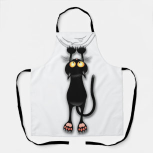 Katzenwitterungsstoff Schürze