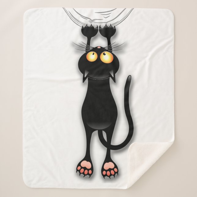 Katzenwitterungsstoff Sherpadecke (Vorderseite)