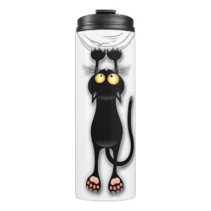 Katzenwitterungsstoff Thermosbecher