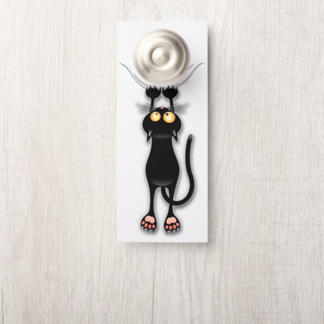 Katzenwitterungsstoff Türanhänger (Auf Knauf)