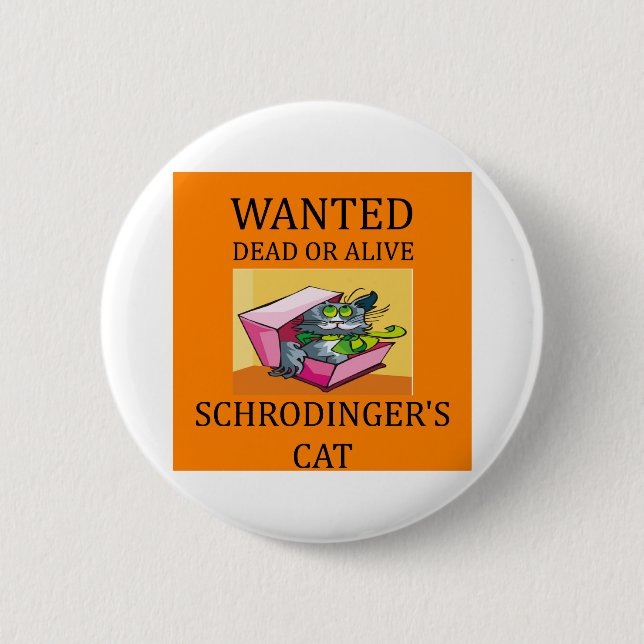 Katzenwitz der schrodingers button (Vorderseite)