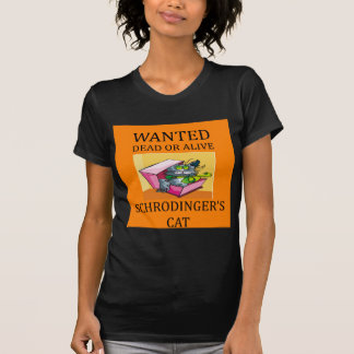 Katzenwitz der schrodingers T-Shirt