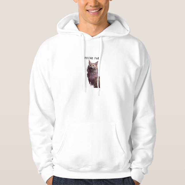 Katzenwut Hoodie (Vorderseite)
