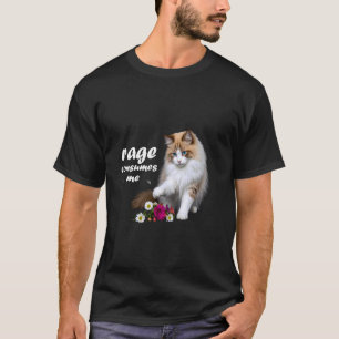 Katzenwut verbraucht mich süße Katzen Mädchen lieb T-Shirt