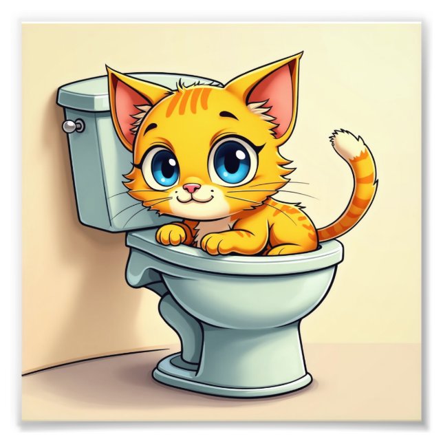 Katzenzeit Fotodruck (Vorne)