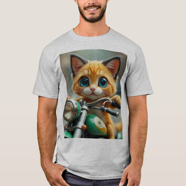 Katzenzeit T-Shirt (Vorderseite)