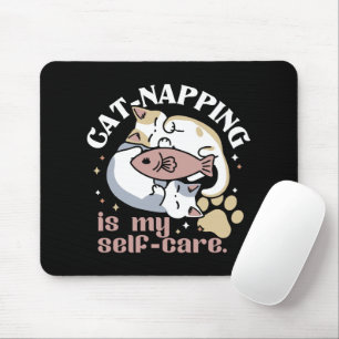 Katzenzuklopfen ist mein Niedliches Katzenangebot Mousepad