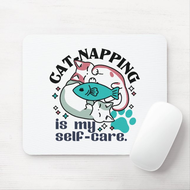 Katzenzupfen ist meine Selbstversorgung: Niedliche Mousepad (Mit Mouse)