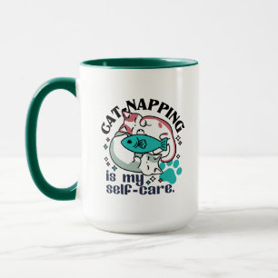 Katzenzupfen ist meine Selbstversorgung: Niedliche Tasse