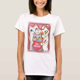 Katzevalentine-Damen-T - ShirtHoodie T-Shirt