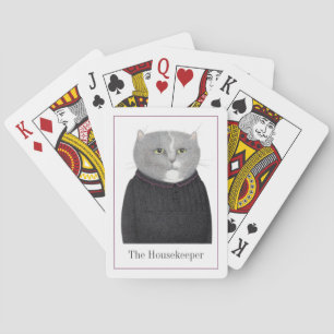 KATZKARTEN VON HOUSEKEEPER + Text Spielkarten