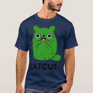 Katzkus Süße Katze Kaktus Wortspiel 1 T-Shirt
