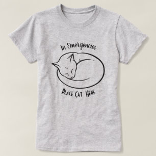 KATZLOVER Notrufkatze T-Shirt