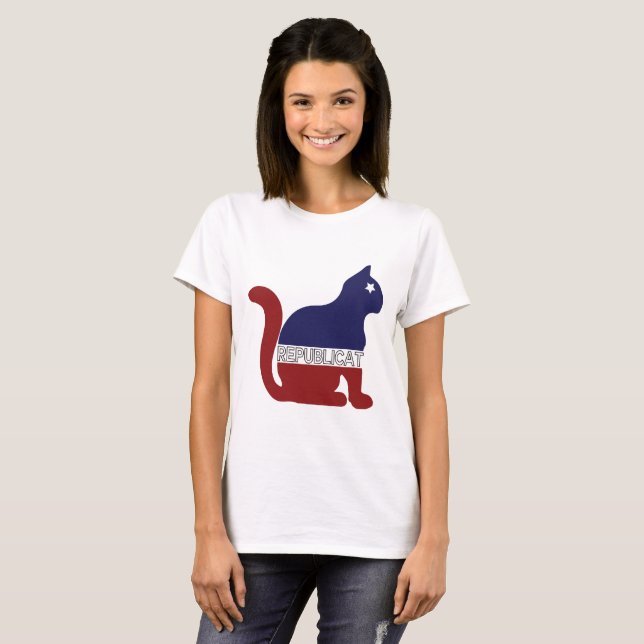 KATZLOVER | Republikaner T-Shirt (Vorne ganz)