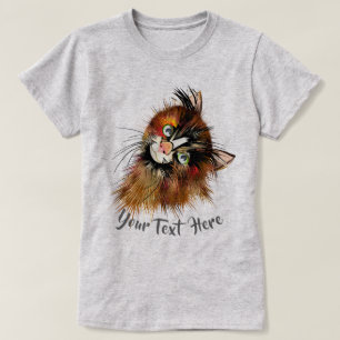KATZLOVER Seelenvolle Kitty Cat T-Shirt