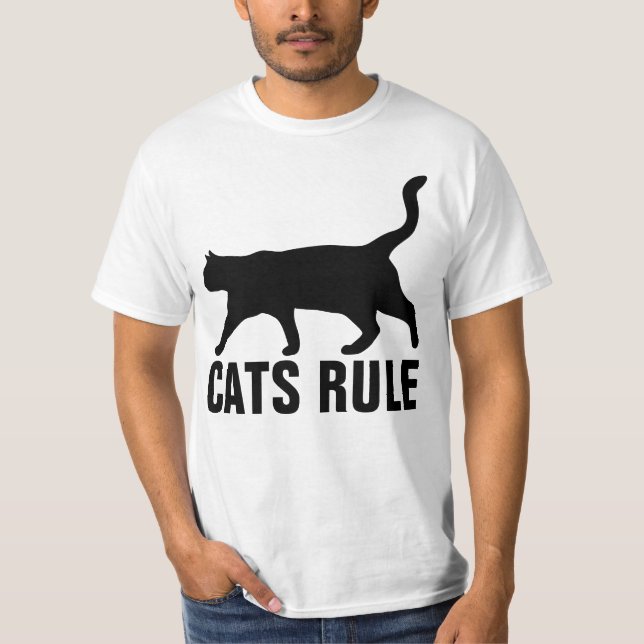 KATZREGELN T - Shirt (Vorderseite)