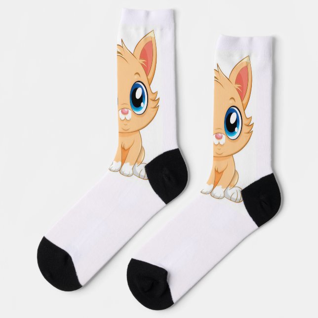 KATZSOCKE SOCKEN (Linkes Detail)